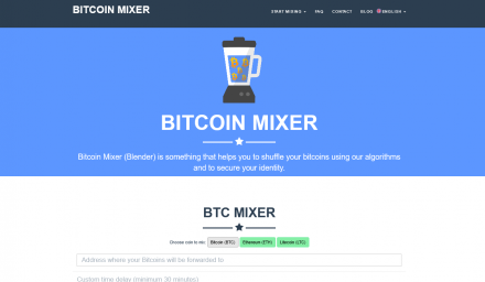 Best Bitcoin Mixer Blender Bitcoin tumbler Anonymous 
BTC LTC ETH